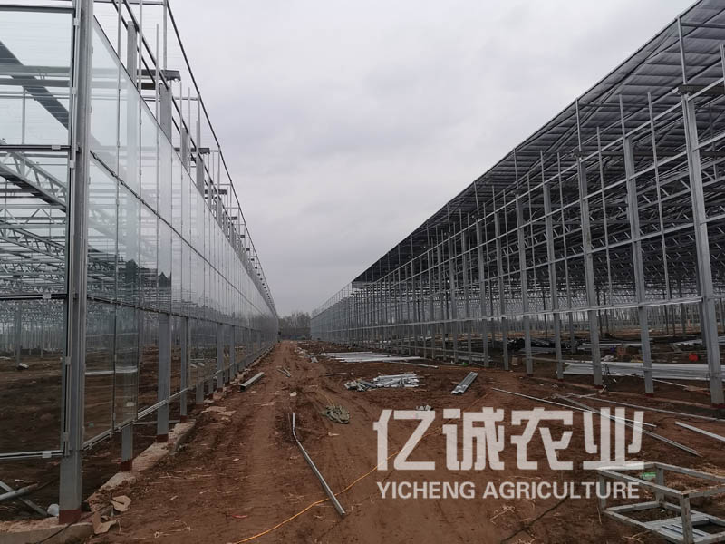 智能溫室大棚建設(shè)在施工時(shí)遭遇暴雨天怎么辦？